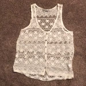 Lace tank